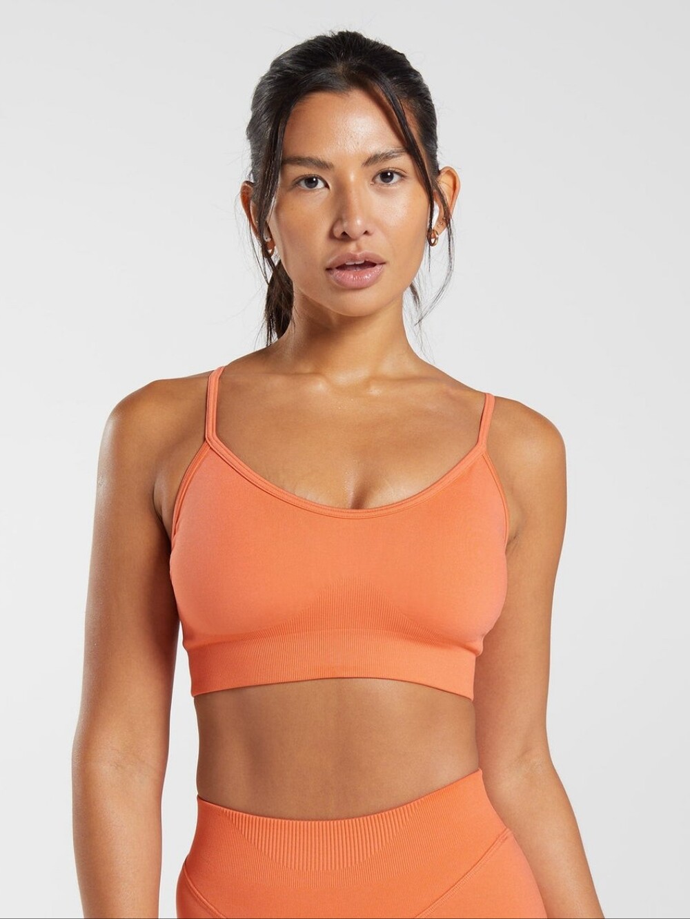 Gymshark Sweat Seamless Sports Bra - Aerospace Orange